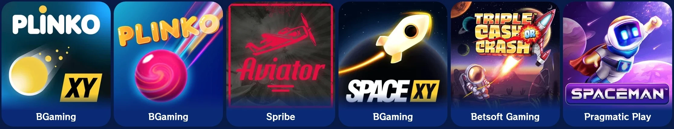 Fast and crash games available at Kakadu Casino